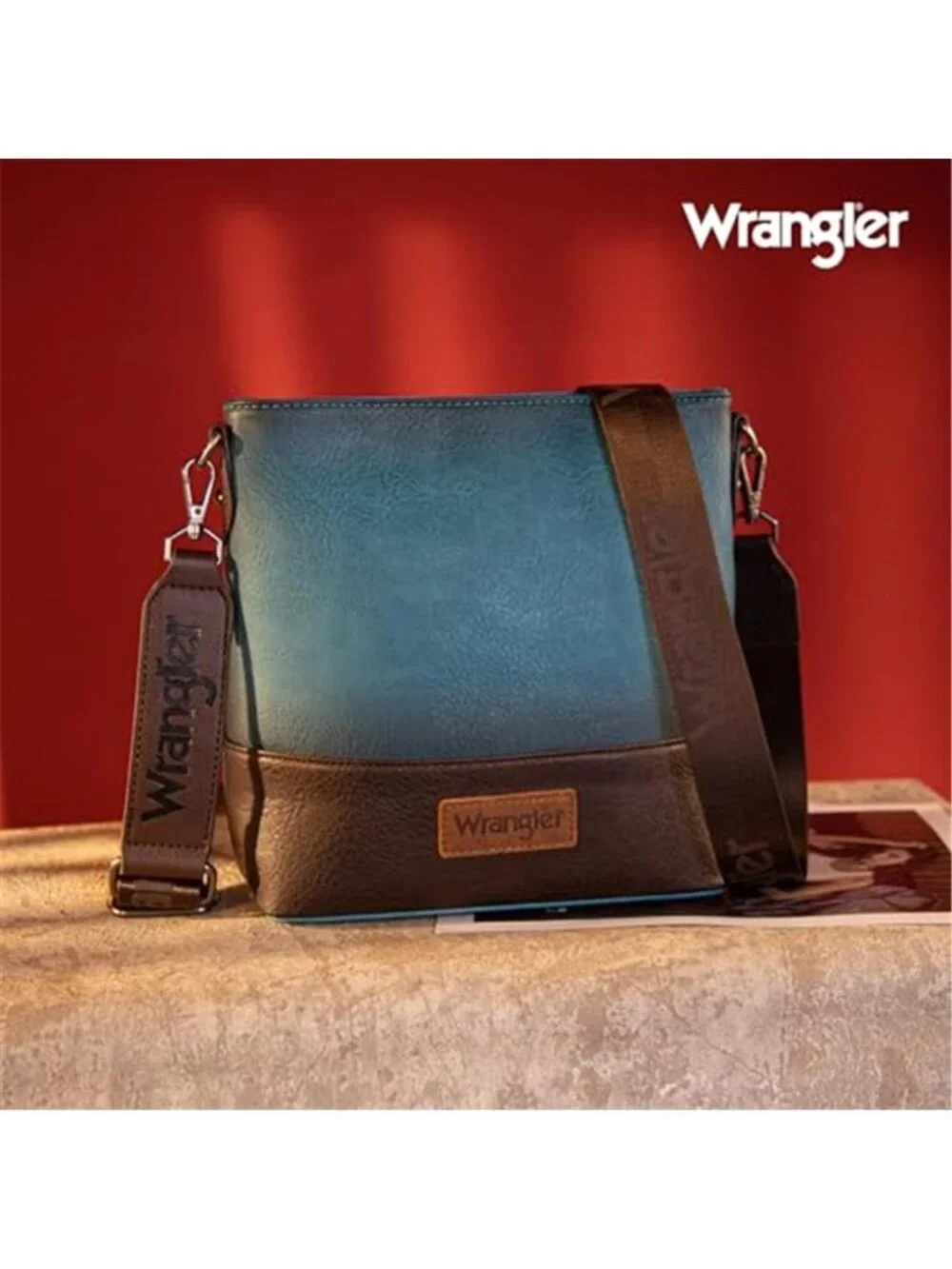 Women Vegan Leather Crossbody Bag Shoulder Purse Zipper Handbag Adjustable Strap